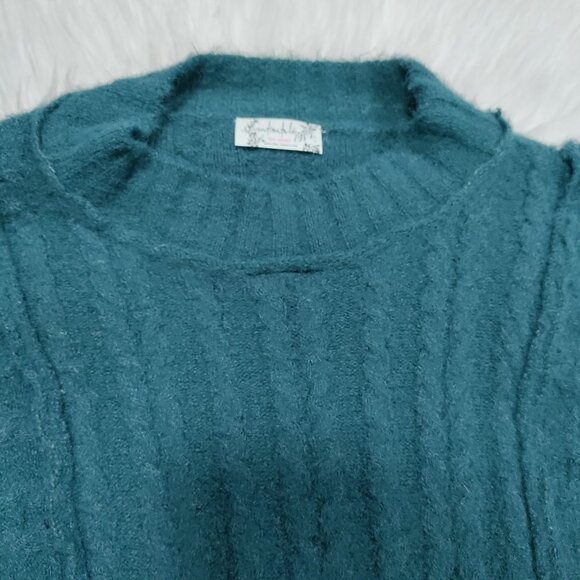 Free People Intimately Boho Keep Me Warm Knit Stretch Bodysuit Women's Small - Picture 5 of 14